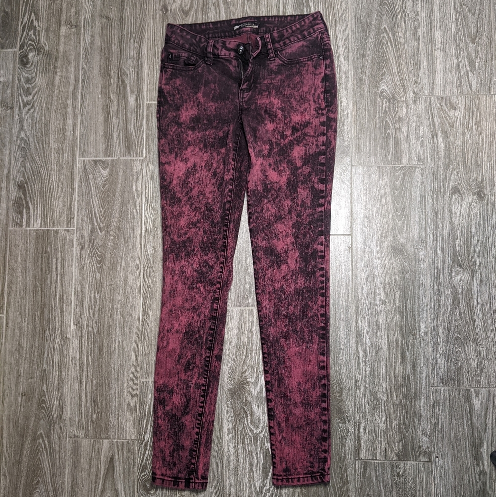 Lovesick Red Dye Jeans